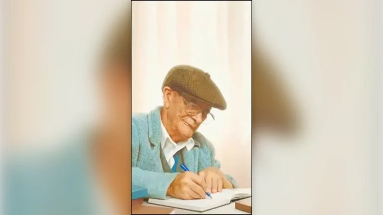 Chico Xavier: a vida do médium espírita discípulo de Kardec Chico Xavier, médium espírita, psicografando à mesa
